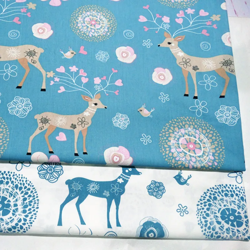 half meter plum blossom deer print 100% cotton twill fabric for baby's clothes infant bedding sewing tissue A926
half meter plum blossom deer print 100% cotton twill fabric for baby's clothes infant bedding sewing tissue A926
