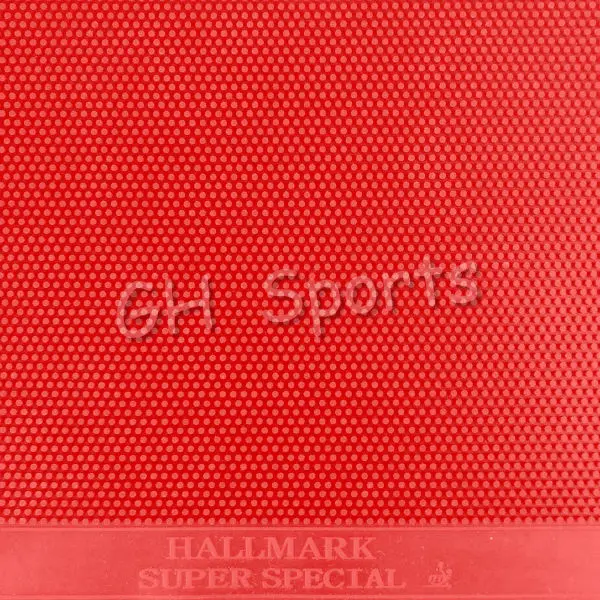 HALLMARK Супер специальный (без ITTF) длинный Pips Out Настольный теннис Резина без губки
