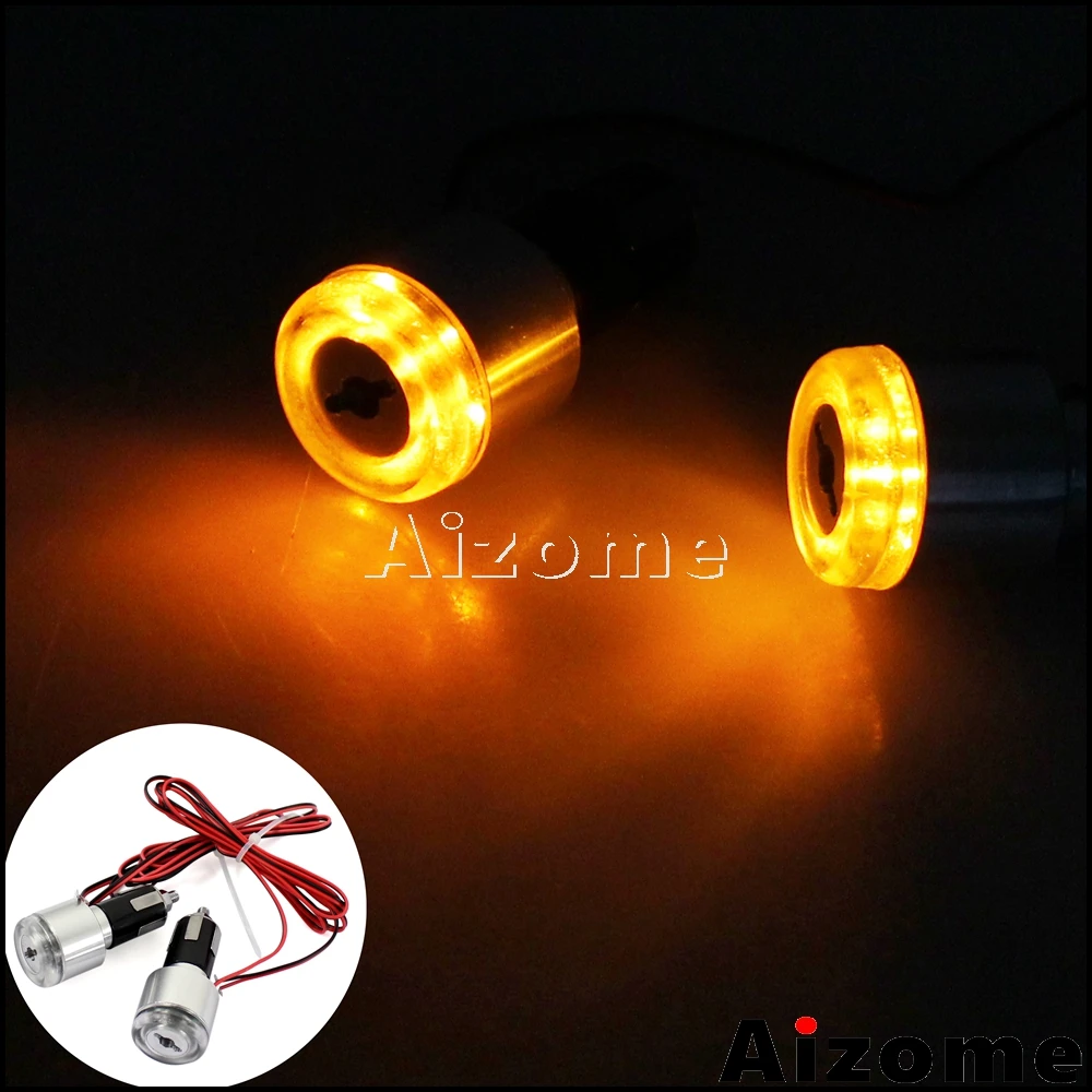 Motorcycle 7/8" Handle Bar End Turn Signal LED Light Indicator 22mm Open Handlebar Blinkers For BMW Yamaha Kawasaki Honda Suzuki
Motorcycle 7/8" Handle Bar End Turn Signal LED Light Indicator 22mm Open Handlebar Blinkers For BMW Yamaha Kawasaki Honda Suzuki