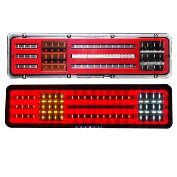 1Pair 55W High Bright Car Rear Tail Ligths Waterproof Universal 24V Heavy Truck Trailre Stop Turn Signal Lamp
1Pair 55W High Bright Car Rear Tail Ligths Waterproof Universal 24V Heavy Truck Trailre Stop Turn Signal Lamp