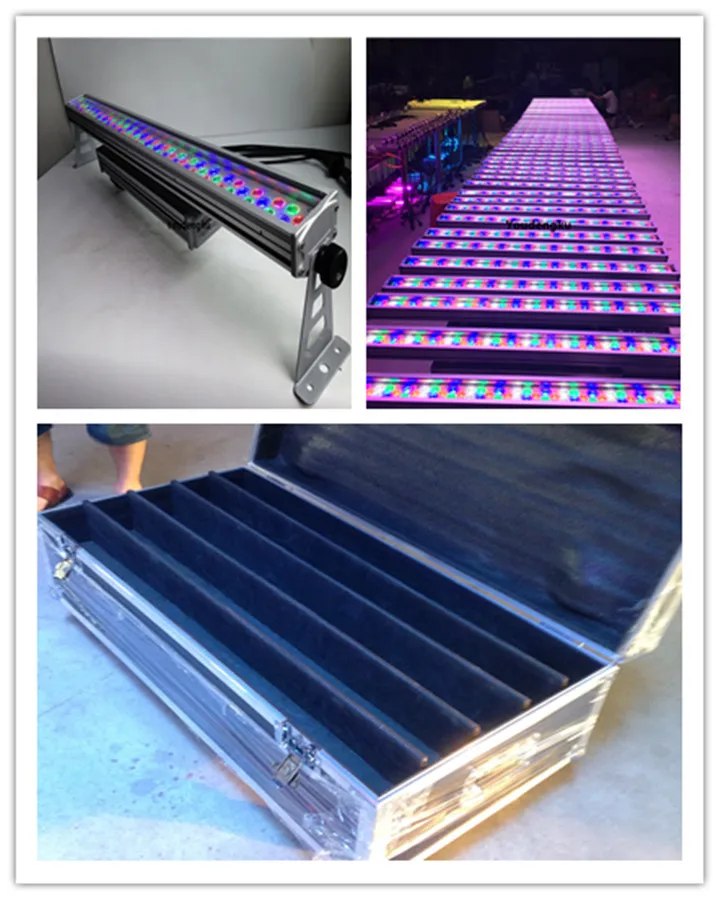 4pcs with flightcase72x3w led waterproof rgb wall wash 100CM long led washer light dmx rgb wall wash light
4pcs with flightcase72x3w led waterproof rgb wall wash 100CM long led washer light dmx rgb wall wash light
