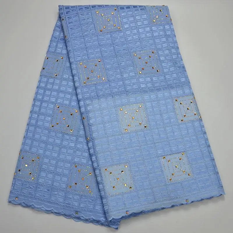 New Arrivals African Swiss Voile Lace 2018 High Quality 100% Cotton Lace Fabrics French Stones Lace Sky blue Wholesale Voile
New Arrivals African Swiss Voile Lace 2018 High Quality 100% Cotton Lace Fabrics French Stones Lace Sky blue Wholesale Voile