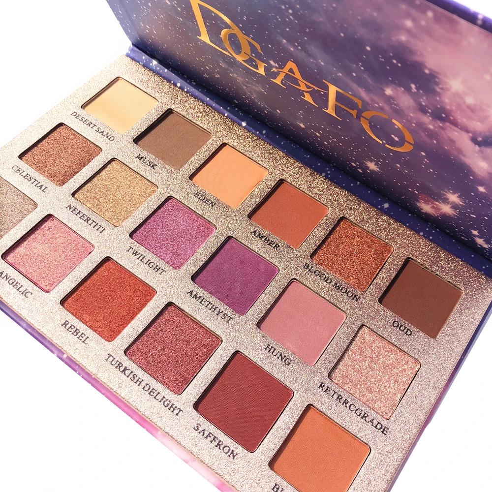 DGAFO 18Colors eye shadow palette Makeup Shimmer Matte eyeshadow palette Cosmetics Mineral Nude Palette
DGAFO 18Colors eye shadow palette Makeup Shimmer Matte eyeshadow palette Cosmetics Mineral Nude Palette
