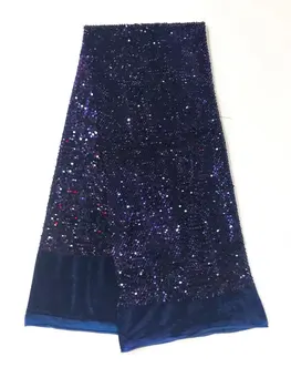 African Lace Fabric 2018 French Sequins Net Lace Blue Sequins Fabrics High Quality African Tulle Sequins Lace Fabric For Dresses
African Lace Fabric 2018 French Sequins Net Lace Blue Sequins Fabrics High Quality African Tulle Sequins Lace Fabric For Dresses