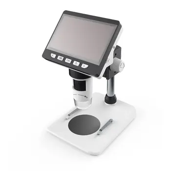 1000x 1080P Electronic microscope 8LED Digital 4.3 LCD HD Video Microscopes USB Screen Magnifier Camera Al-alloy Stent
1000x 1080P Electronic microscope 8LED Digital 4.3 LCD HD Video Microscopes USB Screen Magnifier Camera Al-alloy Stent