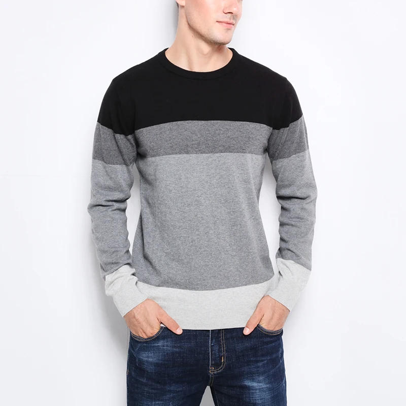 2021 новый осенний модный брендовый Повседневный свитер с круглым вырезом в