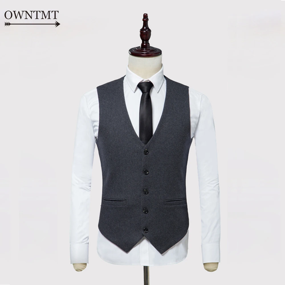 Male British Style Woolen Suit Vest Men 2019 Spring Autumn Sleeveless Wool Vest Waistcoat Mens Slim Wedding Business Vests 5XL
Male British Style Woolen Suit Vest Men 2019 Spring Autumn Sleeveless Wool Vest Waistcoat Mens Slim Wedding Business Vests 5XL
