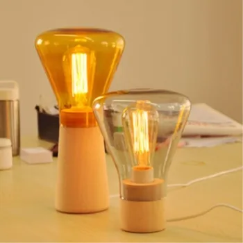 Nordic Loft Solid Wood Study Table Lamp Concise Glass Living Bedroom Table Light Denmark Designer Coffee Shop Studio Light
Nordic Loft Solid Wood Study Table Lamp Concise Glass Living Bedroom Table Light Denmark Designer Coffee Shop Studio Light