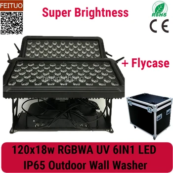 1pcs+flight case IP65 Waterproof 120x18w RGBWA UV 6IN1 LED City Color Light Outdoor LED Wall Washer Stage Bar Light
1pcs+flight case IP65 Waterproof 120x18w RGBWA UV 6IN1 LED City Color Light Outdoor LED Wall Washer Stage Bar Light
