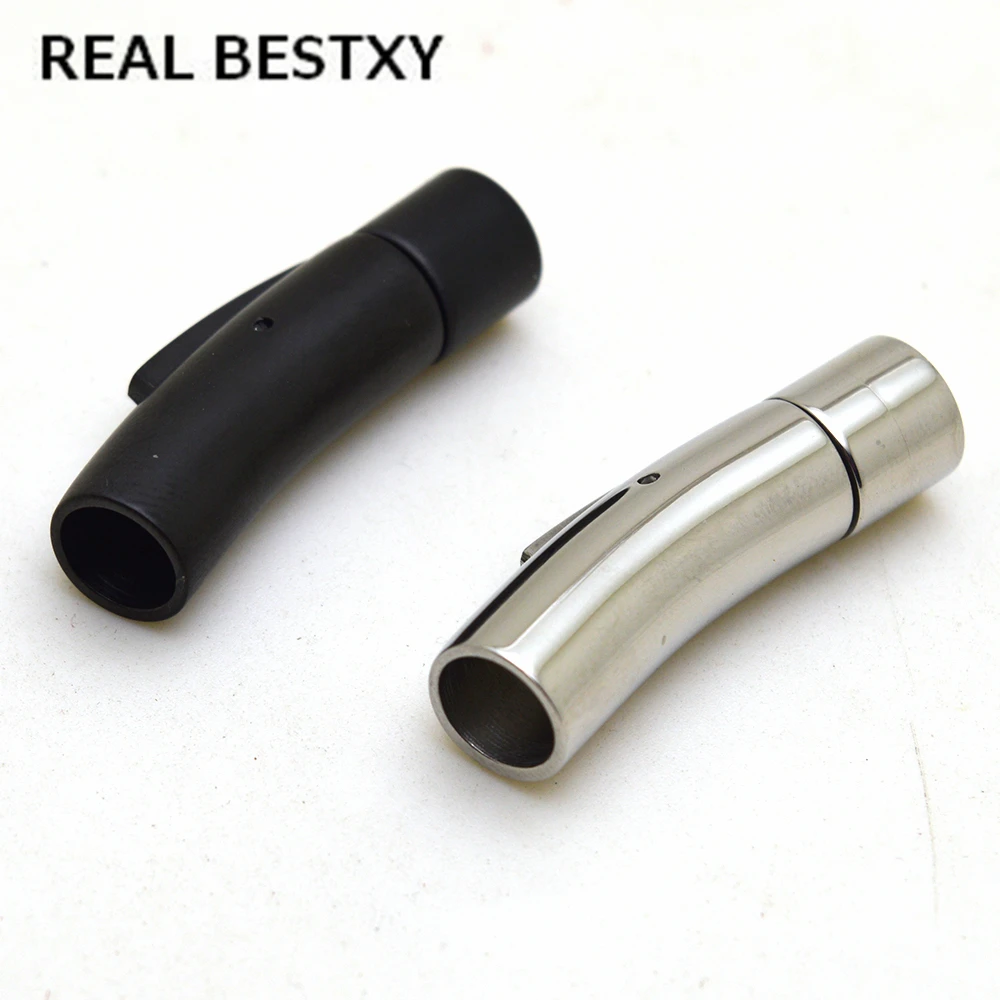 REAL BESTXY Custom Logo 5pc/lot Stainless Steel 6mm Hole Size Clasps Buckles For DIY Leather Bracelet Jewelry Accessory
REAL BESTXY Custom Logo 5pc/lot Stainless Steel 6mm Hole Size Clasps Buckles For DIY Leather Bracelet Jewelry Accessory