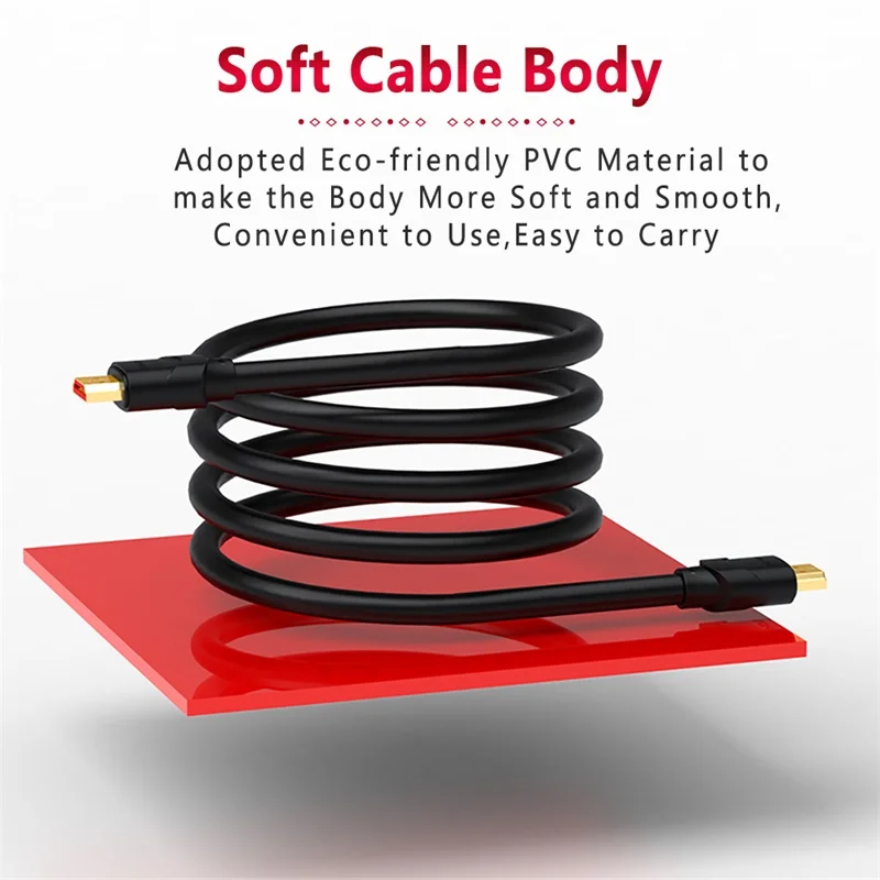 SAMZHE hdmi cable мягкий кабель HDMI к 2.0 позолоченные 4 К * 2 ультра высокие Разрешение для TV
