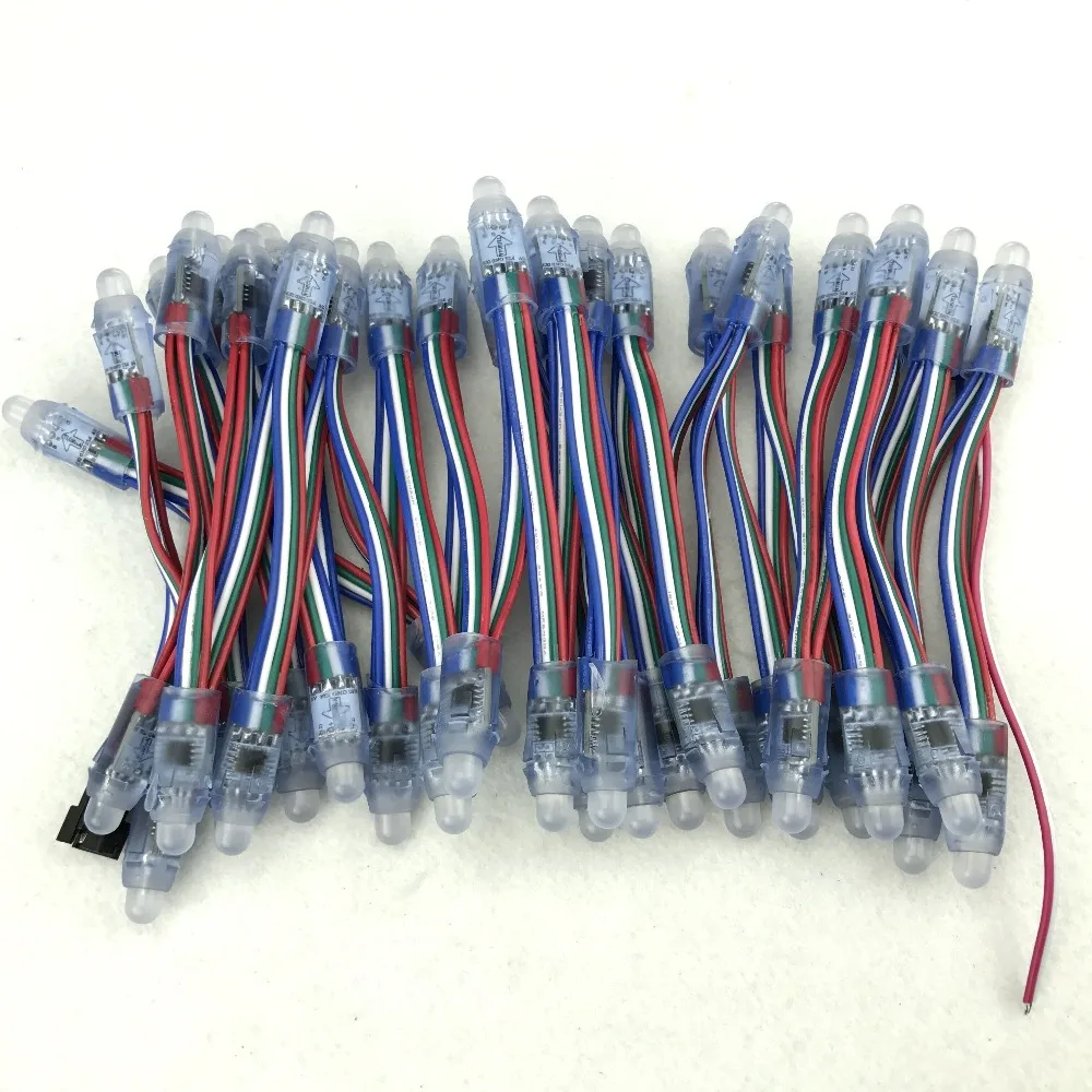 DC5V GS8206 addressable pixel;IP68 rated;one bad node does not affect the other nodes'working;color wire
DC5V GS8206 addressable pixel;IP68 rated;one bad node does not affect the other nodes'working;color wire