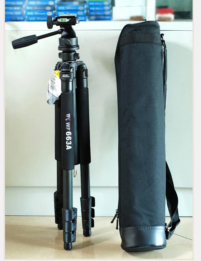 Photography professional Weifeng WF-6663A Tripod for camera Camcorder Binoculars video VCR Phone Clip Holder
Photography professional Weifeng WF-6663A Tripod for camera Camcorder Binoculars video VCR Phone Clip Holder