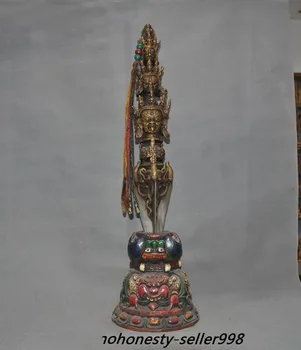 wedding decoration 28"Old Tibet Buddhism bronze Buddha Head Vajra Dorje Phurpa Dagger Wood Base Set
wedding decoration 28"Old Tibet Buddhism bronze Buddha Head Vajra Dorje Phurpa Dagger Wood Base Set