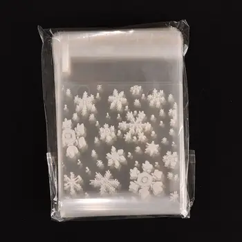 100PCS Plastic Mini Transparent Scrub Flat Pocket Christmas Snowflake Diy Gift Packaging Bags Stationery Holder
100PCS Plastic Mini Transparent Scrub Flat Pocket Christmas Snowflake Diy Gift Packaging Bags Stationery Holder
