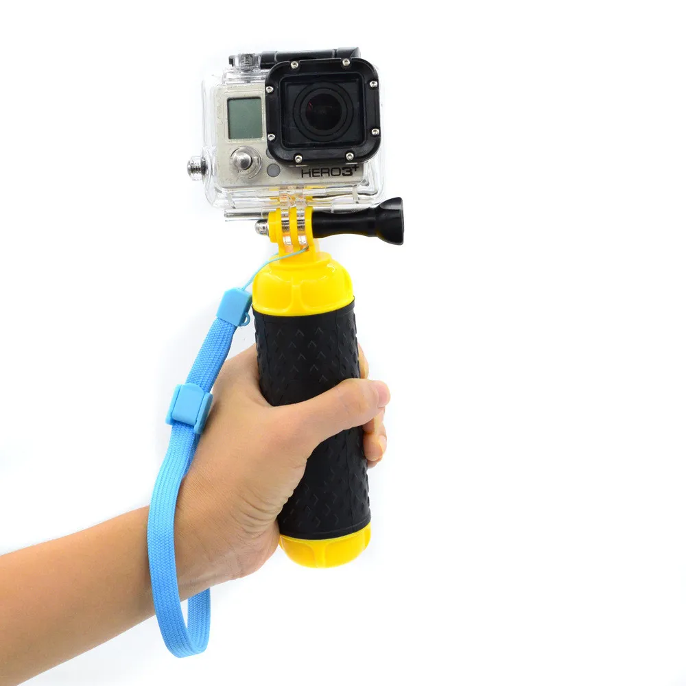 

Float Hand Grip Buoyancy Rod Pole Stick Selfie Monopod Tripod for GoPro Hero 5 4 3 for Xiaomi Yi Action Camera Compact Cameras