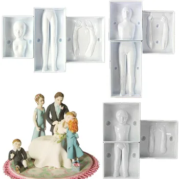 3D Dolls Human Body Model Soap Polymer Clay Mold Fondant Cake Decor DIY Choclate Baking Tool Plastic Men Women Children Mould
3D Dolls Human Body Model Soap Polymer Clay Mold Fondant Cake Decor DIY Choclate Baking Tool Plastic Men Women Children Mould