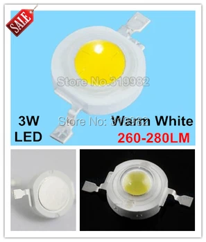 500pcs/lot WholeSale, Epistar chip 260-280LM 3W warm white led beads, high quality 3W 3000-3500K high power leds, (No: JY-3W-WW)
500pcs/lot WholeSale, Epistar chip 260-280LM 3W warm white led beads, high quality 3W 3000-3500K high power leds, (No: JY-3W-WW)