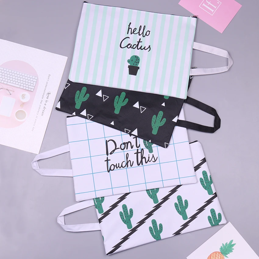 Simple Solid Cactus A4 Big Capacity Document Bag Business Briefcase File Folders Canvas Filing Products Student Gifts
Simple Solid Cactus A4 Big Capacity Document Bag Business Briefcase File Folders Canvas Filing Products Student Gifts