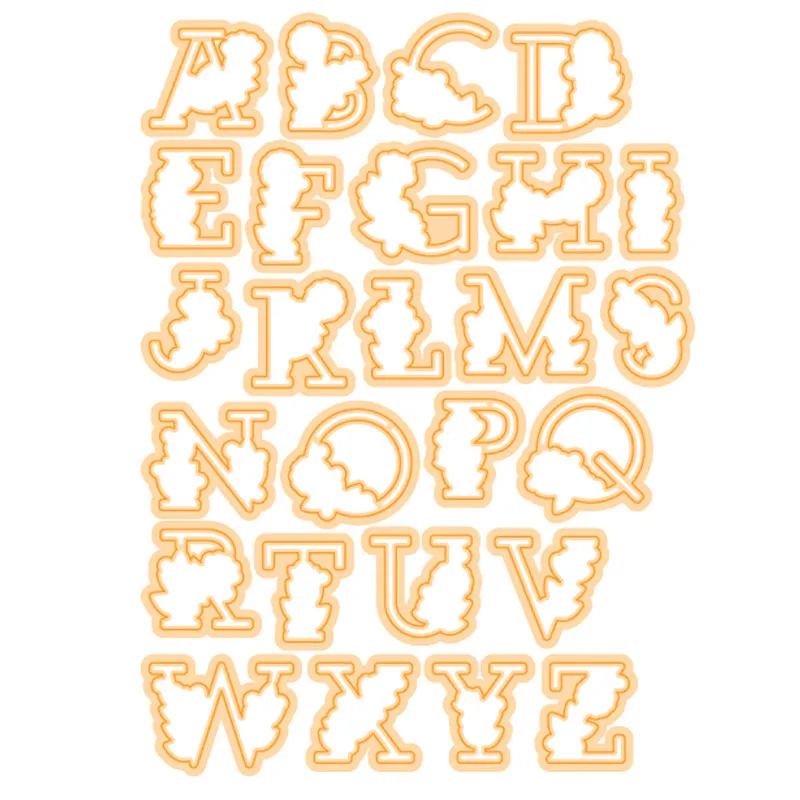 YaMinSanNiO Floral Alphabet Letter Dies ABC Metal Cutting Dies and Stamps for Scrapbooking Decorative Crafts Paper Cards Masking
YaMinSanNiO Floral Alphabet Letter Dies ABC Metal Cutting Dies and Stamps for Scrapbooking Decorative Crafts Paper Cards Masking
