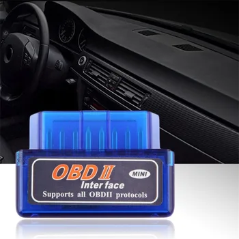 Mini ELM327 OBD2 II Wireless Bluetooth Car Auto Diagnostic Interface Scanner Tool Blue Portable ABS Plastic Tool Hot Sell
Mini ELM327 OBD2 II Wireless Bluetooth Car Auto Diagnostic Interface Scanner Tool Blue Portable ABS Plastic Tool Hot Sell