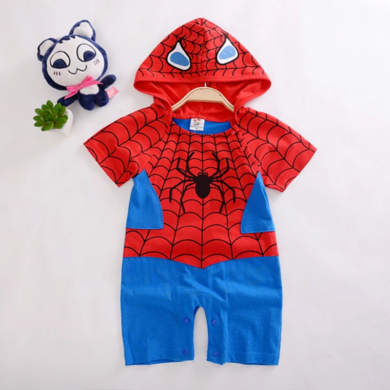 2018 new baby boy girl romper bebe cartoon spiderman jumpsuit Spiderman Costume Fancy hoodies romper baby costume roupas meninos
2018 new baby boy girl romper bebe cartoon spiderman jumpsuit Spiderman Costume Fancy hoodies romper baby costume roupas meninos