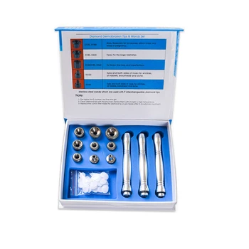 9 Tips +3 Wands Diamond Dermabrasion Accessory Tips Diamond Wands Cotton Filter Skin Peeling Microdermabrasion Skin Rejuvanation
9 Tips +3 Wands Diamond Dermabrasion Accessory Tips Diamond Wands Cotton Filter Skin Peeling Microdermabrasion Skin Rejuvanation