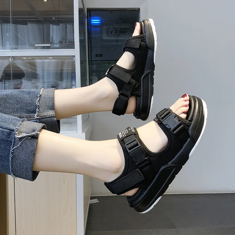 HEE GRAND New Sport Sandals Women Summer Flat Platform Sandals Soft Bottom Walking Shoes Woman Ladies Casual Creepers XWZ5963
HEE GRAND New Sport Sandals Women Summer Flat Platform Sandals Soft Bottom Walking Shoes Woman Ladies Casual Creepers XWZ5963