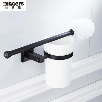 Free shipping Modern design black bronze finish copper bathroom accessories wall install toilet brush holder set with cup
Free shipping Modern design black bronze finish copper bathroom accessories wall install toilet brush holder set with cup