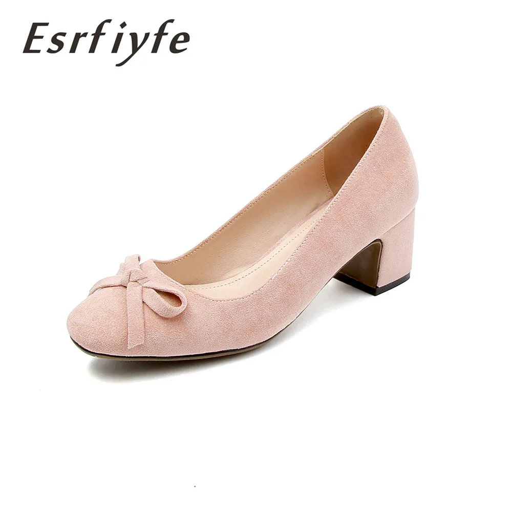 ESRFIYFE 2019 New Women Shoes Suede Square High Heel Women Pumps Candy Color Fashion Ladies Wedding Party Woman Shoes Size 34-43
ESRFIYFE 2019 New Women Shoes Suede Square High Heel Women Pumps Candy Color Fashion Ladies Wedding Party Woman Shoes Size 34-43