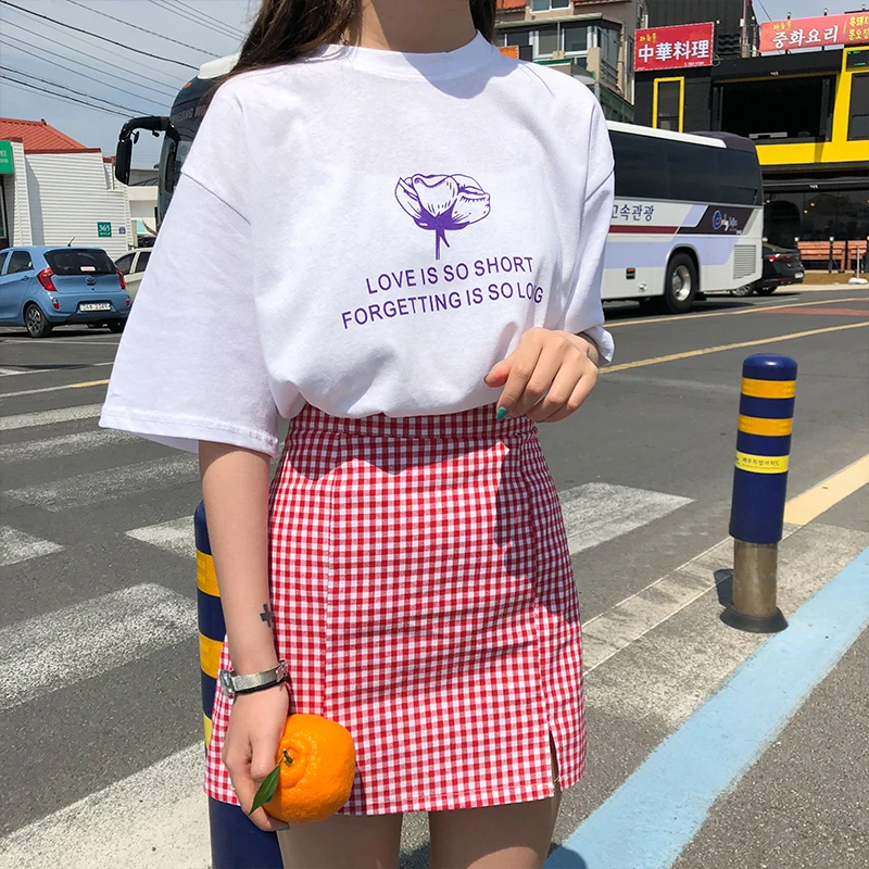 3 colors summer tops womens 2018 korean style letter floral cartoon print short sleeve t shirts womens tee shirt femme (B1818)
3 colors summer tops womens 2018 korean style letter floral cartoon print short sleeve t shirts womens tee shirt femme (B1818)