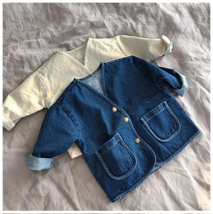 2018 Autumn Korean Kids Girls Boys Jackets Coat Denim Fashion Casual Children Clothings
2018 Autumn Korean Kids Girls Boys Jackets Coat Denim Fashion Casual Children Clothings