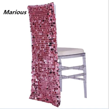Marious sequin chair hood short/long 18mm sequin embroidered chair cover sashes for wedding suppliers decoration free shipping
Marious sequin chair hood short/long 18mm sequin embroidered chair cover sashes for wedding suppliers decoration free shipping