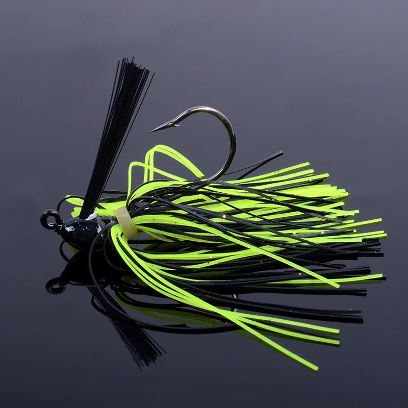 Skirted Jig With Weed Guard 7g 10g 14g Well Balanced Football Jig Head Easy Jump Along The Bottom Great Bass Perch Fishing Lure
Skirted Jig With Weed Guard 7g 10g 14g Well Balanced Football Jig Head Easy Jump Along The Bottom Great Bass Perch Fishing Lure