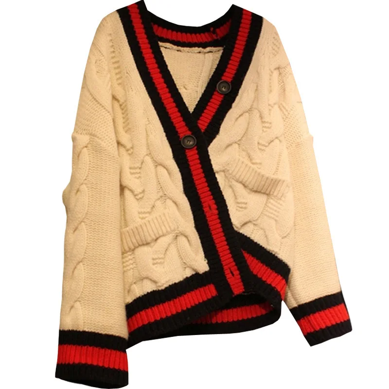 2018 Luxury Designer Brand Spring Knitted Cardigans Women Hit Colors embossed Patters Stripe Edge Sweater Black White Red
2018 Luxury Designer Brand Spring Knitted Cardigans Women Hit Colors embossed Patters Stripe Edge Sweater Black White Red