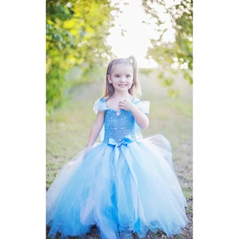 Fancy Princess Froze Elsa Dresses Vestidos for Kids Girl Snow Queen Halloween Party Cosplay Costume Girl Clothes with Snowflake
Fancy Princess Froze Elsa Dresses Vestidos for Kids Girl Snow Queen Halloween Party Cosplay Costume Girl Clothes with Snowflake