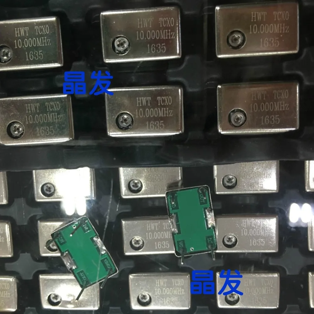 10pcs TCXO-normal temperature high precision temperature compensation inline crystal oscillator 0.5PPM 10.000MHZ 10M rectangular
10pcs TCXO-normal temperature high precision temperature compensation inline crystal oscillator 0.5PPM 10.000MHZ 10M rectangular