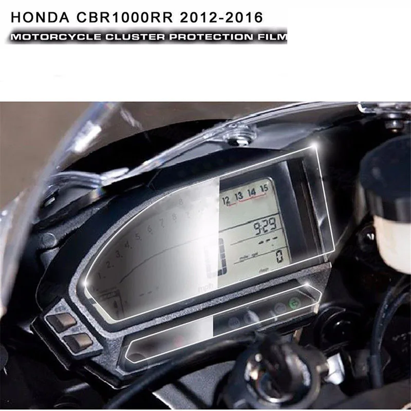 for Honda SC59 CBR1000RR 2012 - 2016 Film Motorcycle Speedometer Instrument Film Panel Screen Protector Cover Motor Accessories
for Honda SC59 CBR1000RR 2012 - 2016 Film Motorcycle Speedometer Instrument Film Panel Screen Protector Cover Motor Accessories