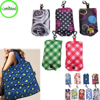 Bags New Foldable Handy Shopping Bag Reusable Tote Pouch Recycle Storage Handbags Home Storage Organization Bag
Bags New Foldable Handy Shopping Bag Reusable Tote Pouch Recycle Storage Handbags Home Storage Organization Bag