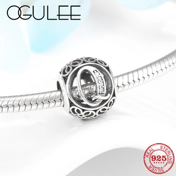 2018 Hot sale cute Alphabet Q Fine 925 Sterling Silver beads with sparking CZ Fit Original Pandora Charm Bracelet Jewelry making
2018 Hot sale cute Alphabet Q Fine 925 Sterling Silver beads with sparking CZ Fit Original Pandora Charm Bracelet Jewelry making