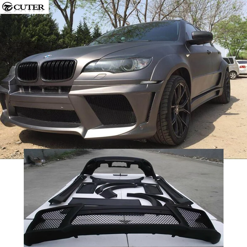 High quality E71 X6 LM Style FRP Unpainted Black Primer Auto Car Bumper For BMW E71 X6 Body Kits 08-15
High quality E71 X6 LM Style FRP Unpainted Black Primer Auto Car Bumper For BMW E71 X6 Body Kits 08-15