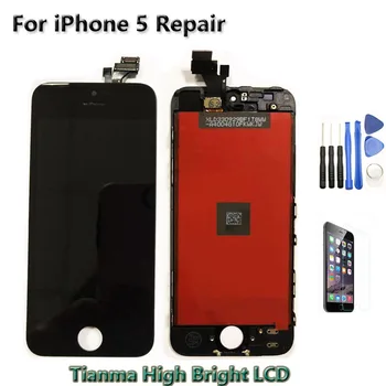 20PCS/LOT By DHL For iPhone 5G 5 LCD Display Touch Screen Digitizer Full Assembly Tianma High Bright No Dead Pixel Panels Board
20PCS/LOT By DHL For iPhone 5G 5 LCD Display Touch Screen Digitizer Full Assembly Tianma High Bright No Dead Pixel Panels Board