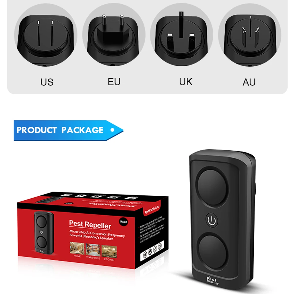 Sonic Pest Reject Indoor Pest Insect Bug Repeller Mosquito Mice Pest Control Sonic Repellent
Sonic Pest Reject Indoor Pest Insect Bug Repeller Mosquito Mice Pest Control Sonic Repellent
