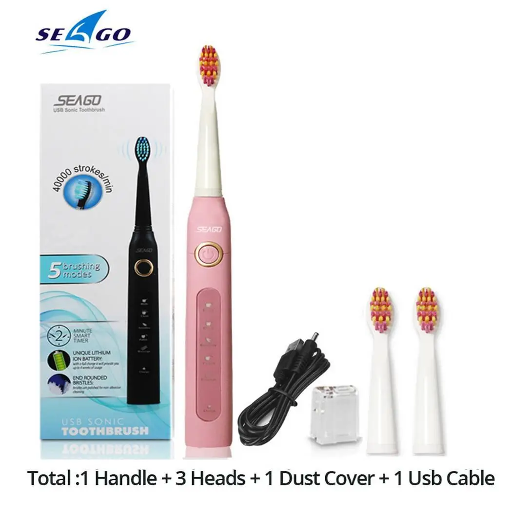 Oral Dental Care USB Rechargeable Adjustable 40000 Times/Min 30 Days > 2 Years Home IPX5 Electric Toothbrush New
Oral Dental Care USB Rechargeable Adjustable 40000 Times/Min 30 Days > 2 Years Home IPX5 Electric Toothbrush New