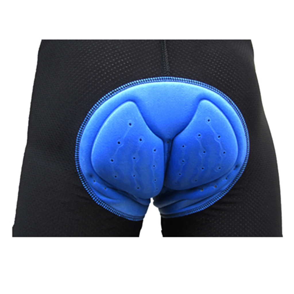 Фото Men Bike Bicycle Cycling Riding Underwear Mountain MTB Shorts Silicone Padded Pant L Blue | Спорт и развлечения