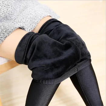 2018 Autumn Winter Plus Size Velvet Thick Leggings Soft High Waist One Piece Gloss Leggings Female Stretch Slim Warm Leggings
2018 Autumn Winter Plus Size Velvet Thick Leggings Soft High Waist One Piece Gloss Leggings Female Stretch Slim Warm Leggings