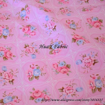 160cm Pink Victoria Rose Big Floral cotton fabric Coutry Rose textile cloth for sewing bedding set patchwork
160cm Pink Victoria Rose Big Floral cotton fabric Coutry Rose textile cloth for sewing bedding set patchwork