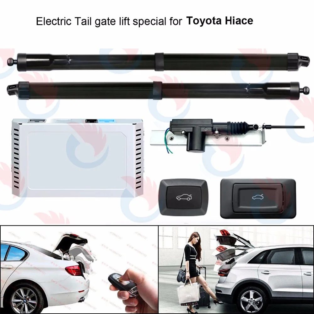 Electric Tail Gate Lift for Toyota Hiace standard version with easy closer 2012-2017 Control by Remote
Electric Tail Gate Lift for Toyota Hiace standard version with easy closer 2012-2017 Control by Remote