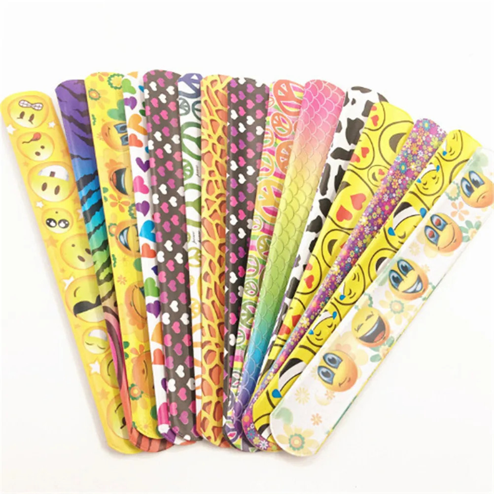 3PCS Kids Cartoon Slap Bracelets Circle Wristbands Birthday Party Gift Toys Decoration Bangle Decor Circle Hand Random
3PCS Kids Cartoon Slap Bracelets Circle Wristbands Birthday Party Gift Toys Decoration Bangle Decor Circle Hand Random
