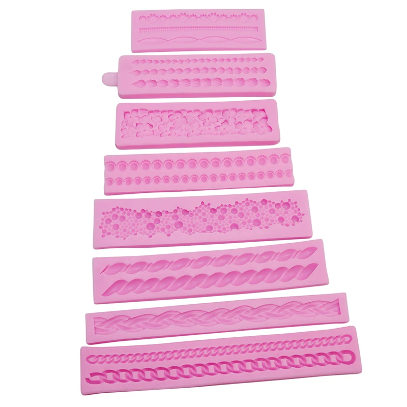3D Fondant Silicone Mold Pearl Flower Form Cake Decorating Tools Lace Mat Fondant Embosser Kitchen Baking Tools
3D Fondant Silicone Mold Pearl Flower Form Cake Decorating Tools Lace Mat Fondant Embosser Kitchen Baking Tools